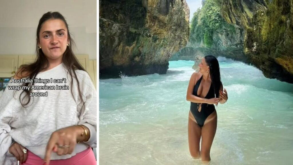 American expat Grace Harris left baffled after Aussies use bizarre phrase