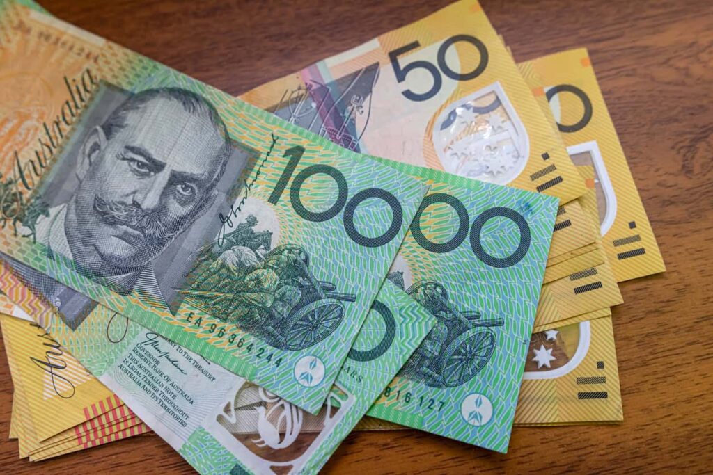 Australian dollars